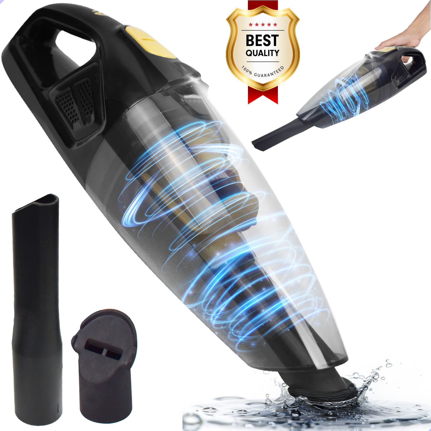 AG Nat & Droog Handstofzuiger - Gold