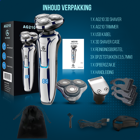 AG Scheerapparaat Silver