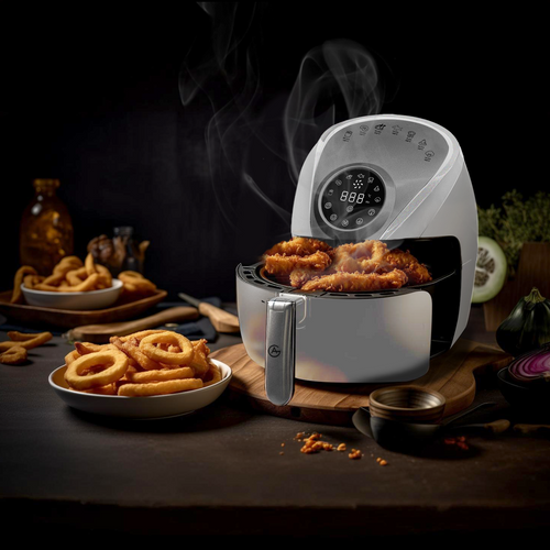 AG Airfryer Compact - White- Tot 4 Personen