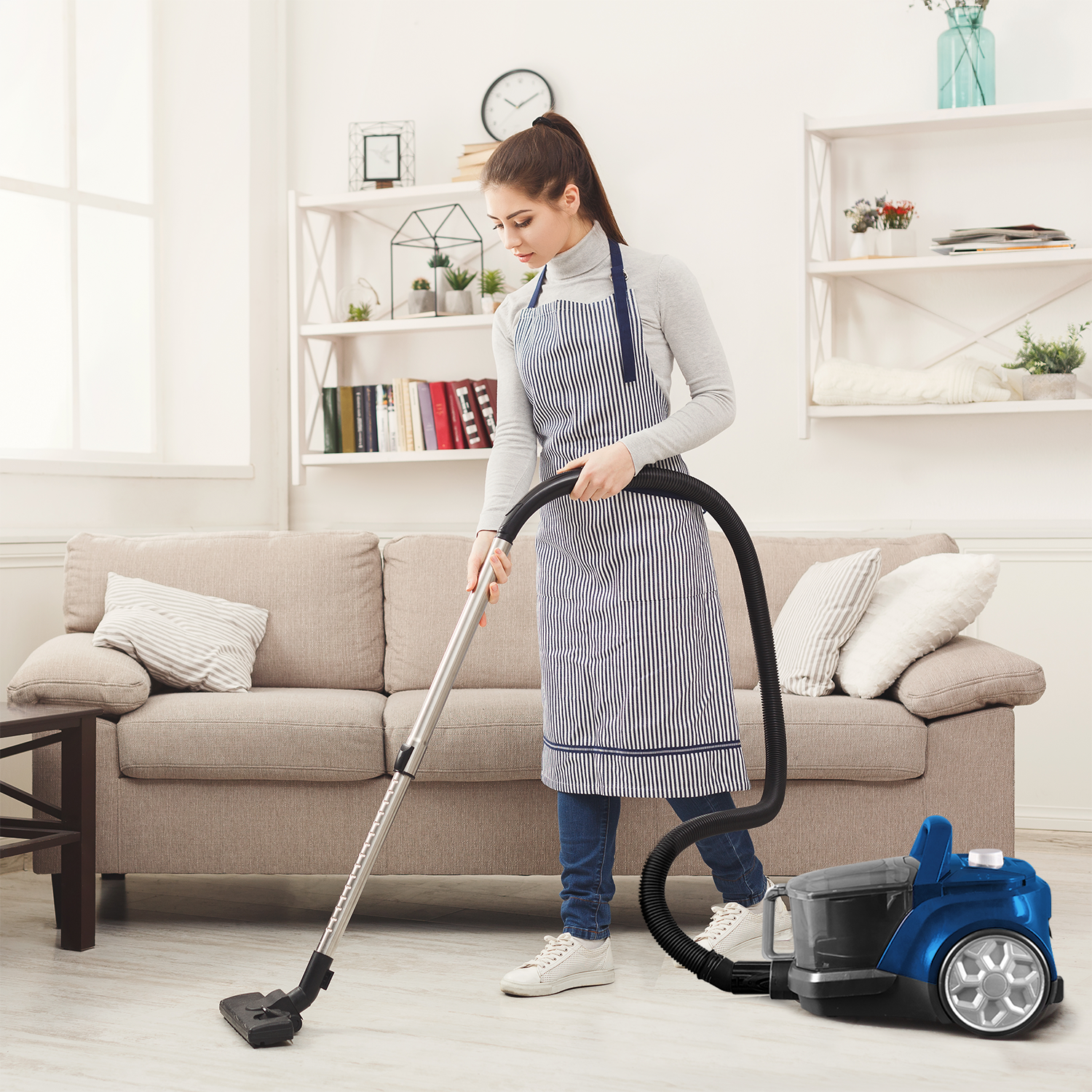 AG Stofzuiger Zonder Zak - Extra Sterke Zuigkacht: 900W