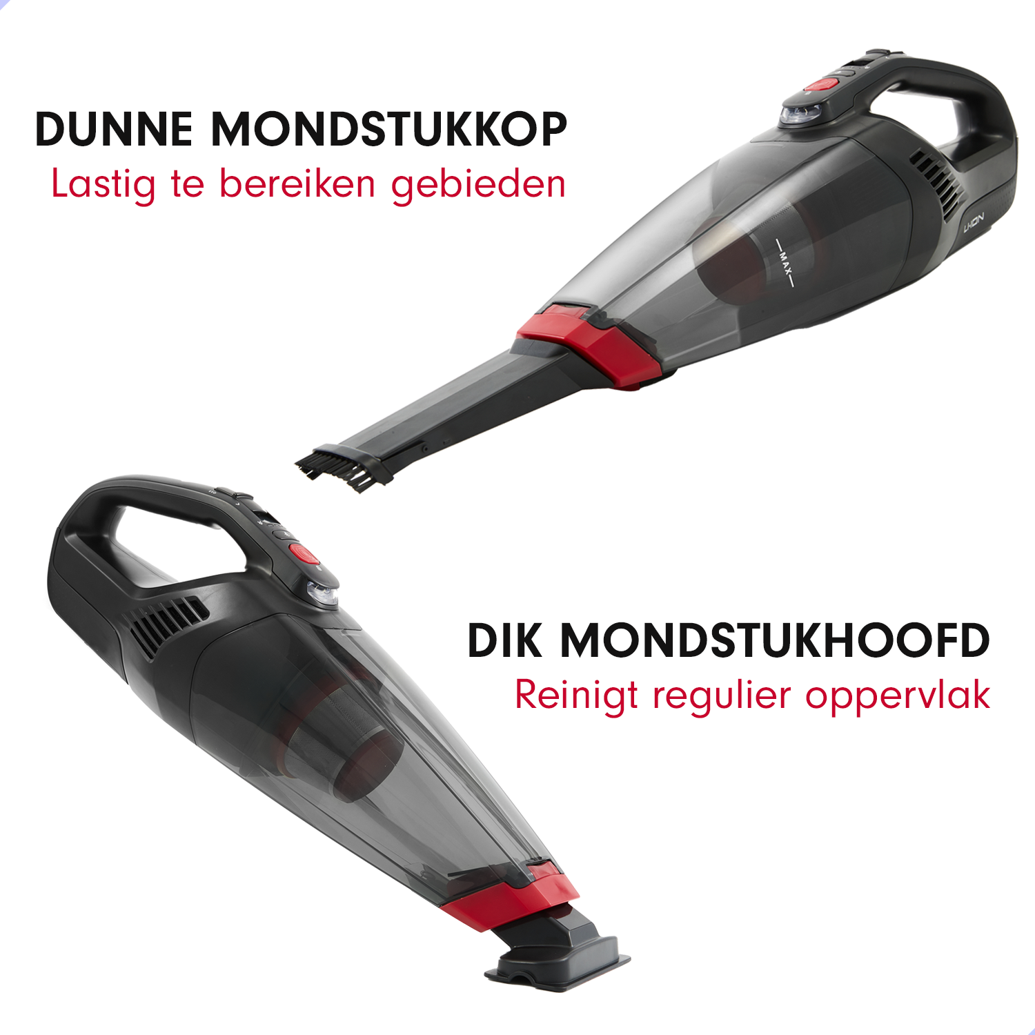 AG Handstofzuiger - Red