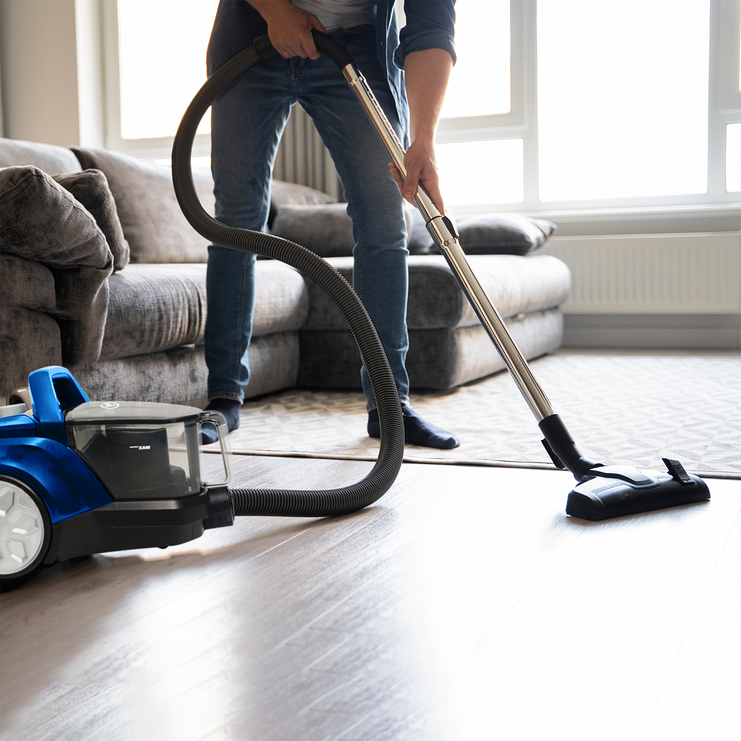 AG Stofzuiger Zonder Zak - Extra Sterke Zuigkacht: 900W