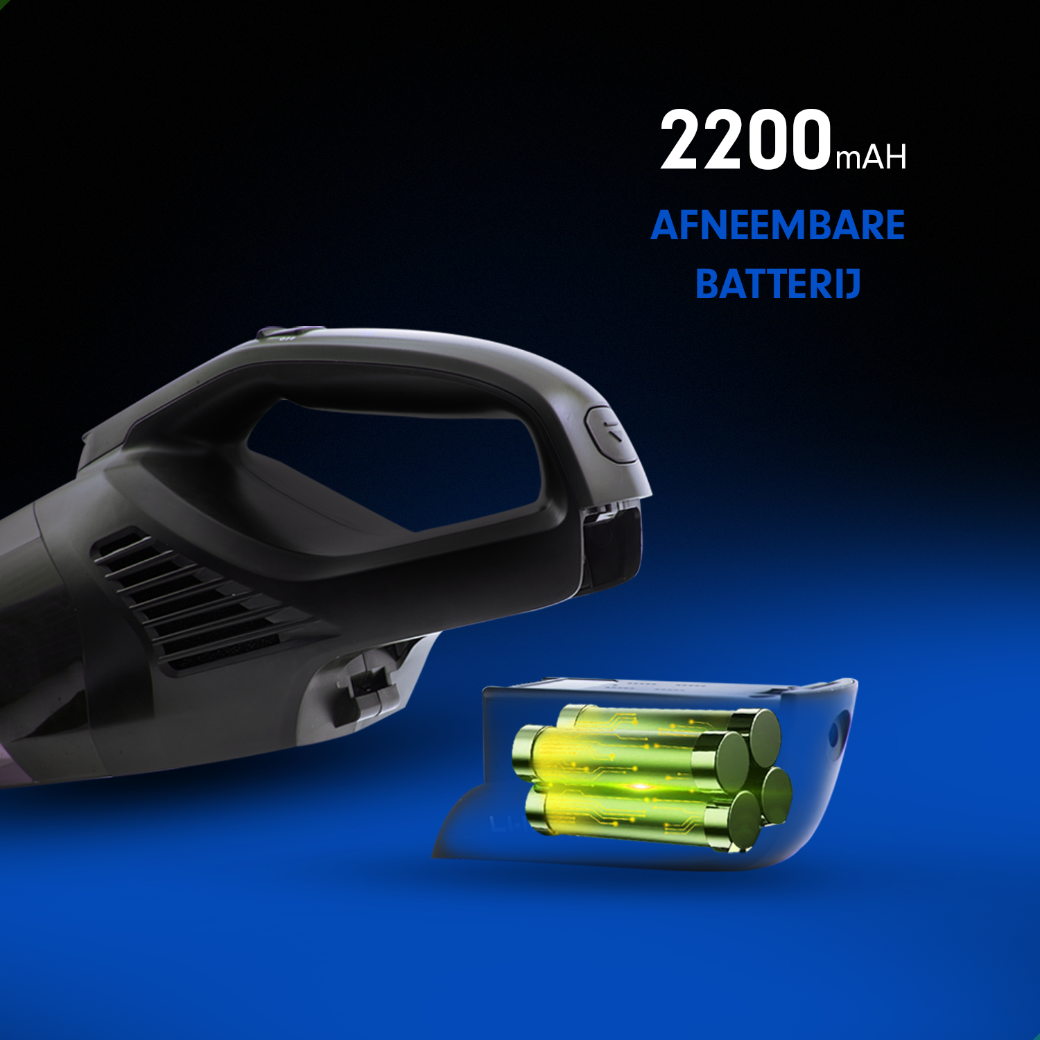 AG Handstofzuiger - Ocean Blue