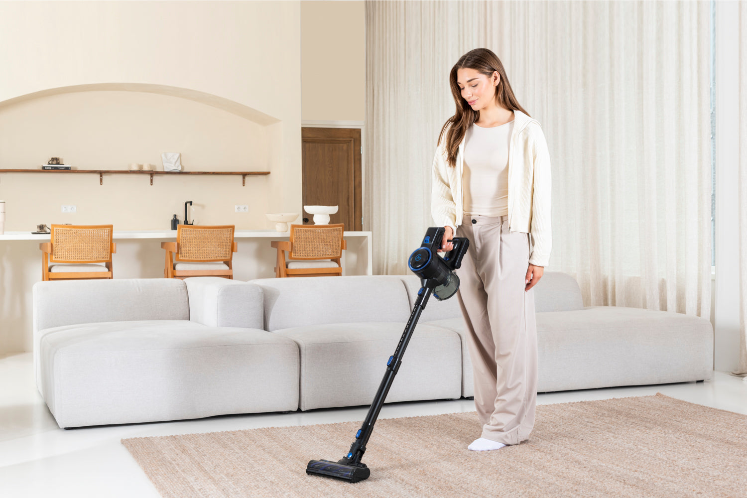 AG Steelstofzuiger. Midnight Blue.