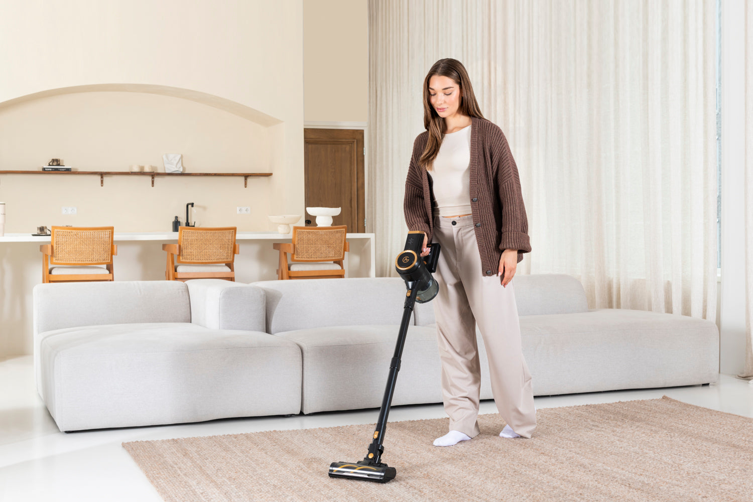 AG Steelstofzuiger. Gold Edition.