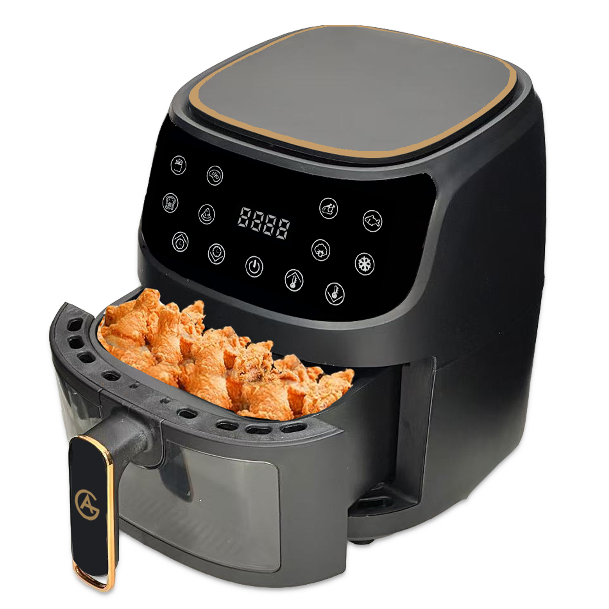 AG Airfryer XL Zwart – Tot 6 personen