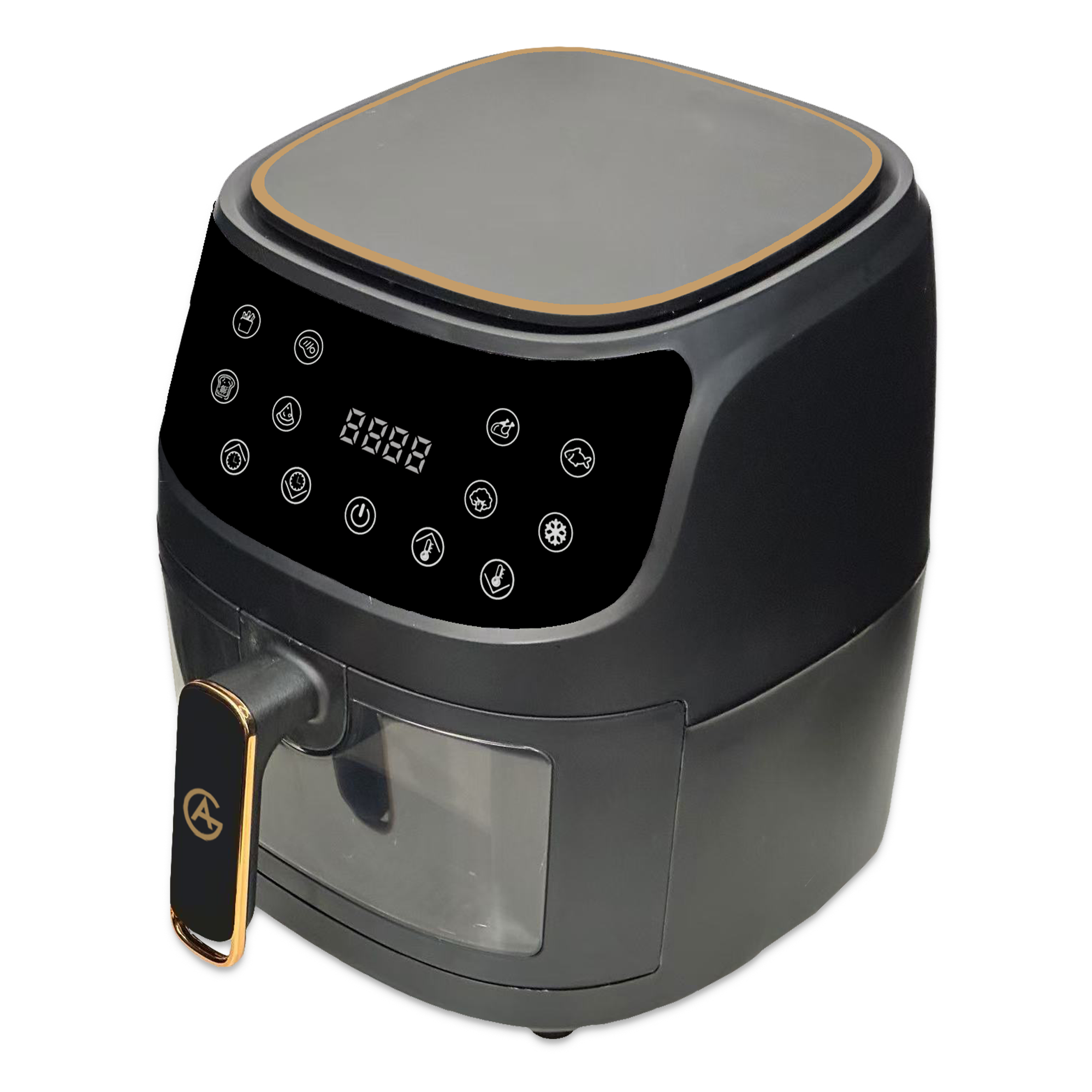 AG Airfryer XL Zwart – Tot 6 personen