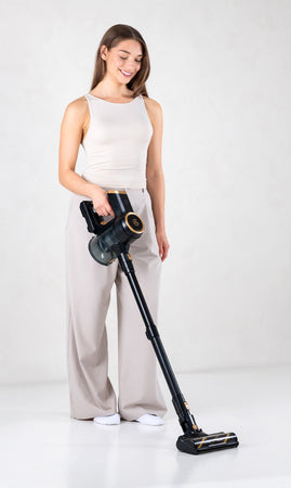 AG Steelstofzuiger. Gold Edition.