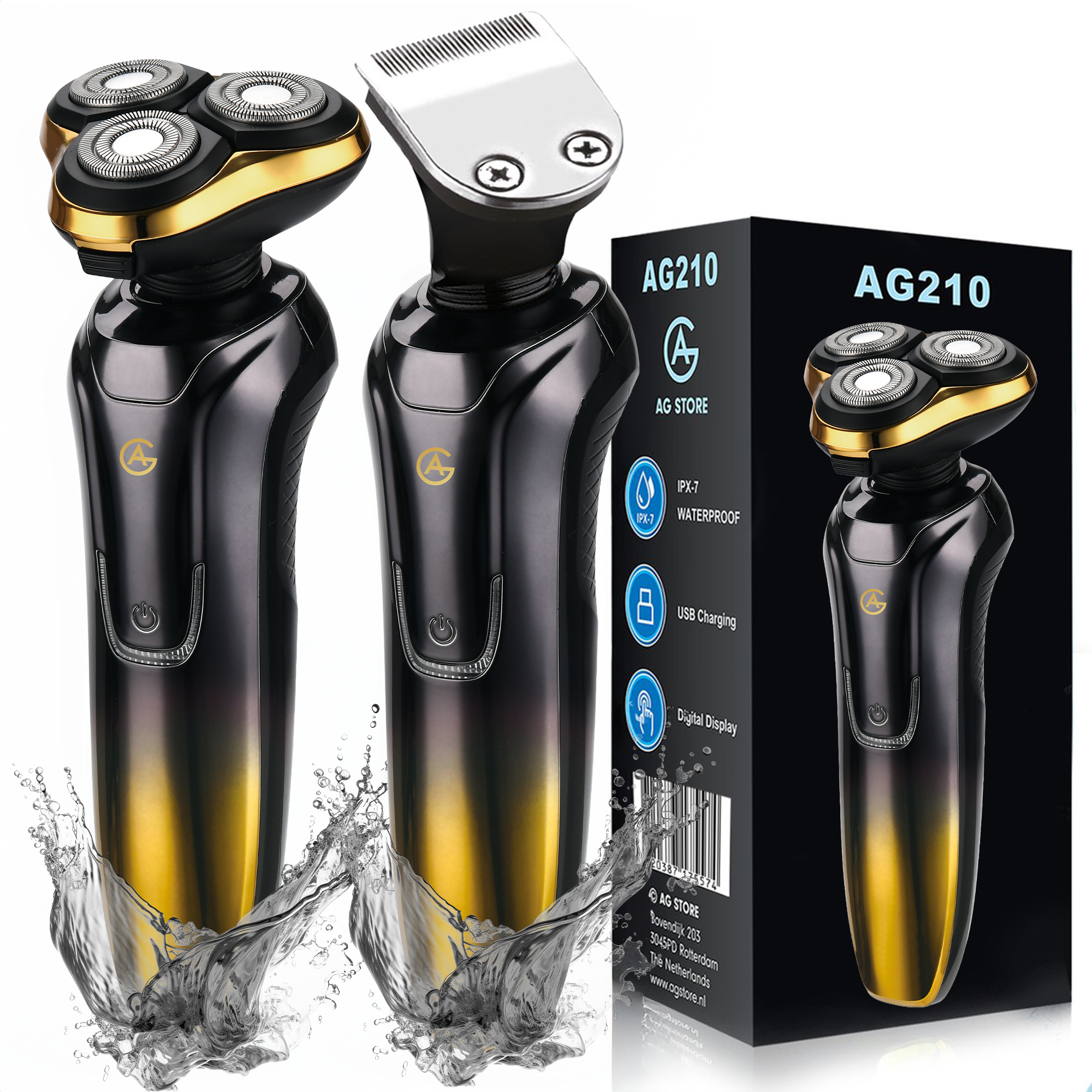 AG Scheerapparaat Black & Gold