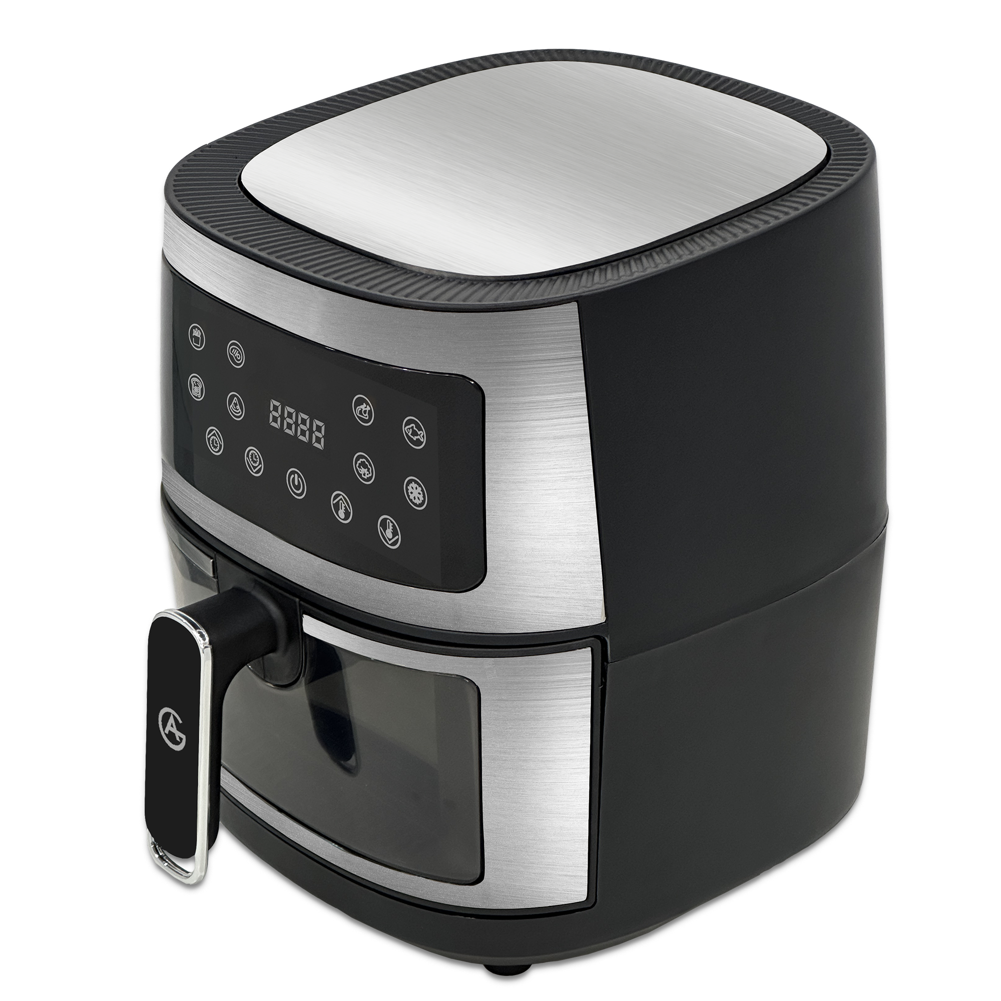 AG Airfryer XL Silver– Tot 6 personen